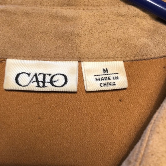Cato’s Brown Suede-with Belt - Picture 3 of 8